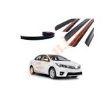 Oto H.i.t. Toyota Corolla 13-19 Uyumlu Bagaj Üstü Spoiler Mat Siyah