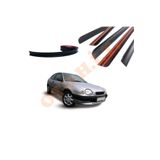 Oto H.i.t. Toyota Corolla 98-01 Uyumlu Bagaj Üstü Spoiler Mat Siyah