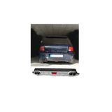 Oto H.i.t. Volkswagen Golf 4 Uyumlu Body Kit Difüzör 4 Çıkış Yuvarlak Gri Model 1
