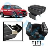 Oto h.i.t. Volkswagen Golf 5 Uyumlu Kol Dayama Kolçak Usb'li Bardaklıklı Çift Açılır Siyah Deri 1.sınıf Kalite