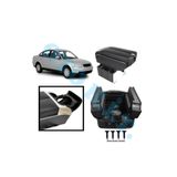 Oto h.i.t. Volkswagen Passat B5 Uyumlu Kol Dayama Kolçak Usb'li Bardaklıklı Çift Açılır Siyah Deri 1.sınıf