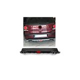 Oto H.i.t. Volkswagen Polo 04-09 Uyumlu Body Kit Difüzör 4 Çıkış Yuvarlak Siyah Model 2