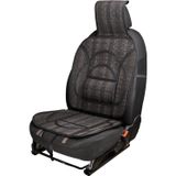 Oto Hasır Bambu Minder Ön Gri İkili Takım Bel Destekli Terletmez Wf-1811-Bk