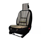 Oto Hasır Bambu Minder Ön Siyah İkili Takım Bel Destekli Terletmez Wf-1066-Siyah
