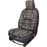 Oto Hasır Bambu Minder Ön Siyah İkili Takım Bel Destekli Terletmez Wf-1819-Bk