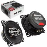 Oto Hoparlör 10cm 120w Tweeterli 1 Adet Rose RS-101