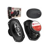 Oto Hoparlör Oval 1000W 2 Adet Kapaklı Moonstar MS-69C5