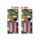 Oto kalorifer ızgara gecmeli koku 2paket-8 adet oto kokusu papaya