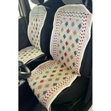 Oto Koltuk Kılıf Kilim 3 Parça Set Terletmez Jüt İplik Universal