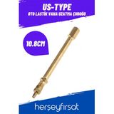 Oto Lastik Vana Uzatma Çubuğu-pirinç-10.8 Cm