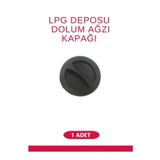 OTO MOTTO Atiker Lpg Depo Dolum Ağzı Kapağı Ince Diş (1 Adet )