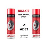 OTO MOTTO Braxıs Fren Balata Spreyi Braxis 500 ML 2 Adet