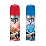 Oto Motto Joker Torpido Deri Plastik Için Parlatıcılı Silikon Oto Kokusu Parfüm Sprey Çilek Ve Okyanus 200 Ml