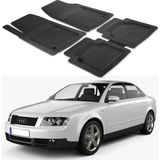 Oto Pandami Audi A4 2000 Uyumlu Paspas Seti PP211A1 - Siyah