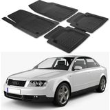 Oto Pandami Audi A4 2002 Uyumlu Paspas Seti PP212A1 - Siyah