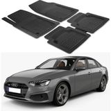 Oto Pandami Audi A4 2019+ Uyumlu Paspas Seti PP217A1 - Siyah