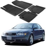 Oto Pandami Audi A4 B6 2000-2004 Uyumlu Paspas Seti PP218A1 - Siyah