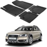 Oto Pandami Audi A4 B8 Quattro 2011 - 2015 Sw Uyumlu Paspas Seti PP189A1 - Siyah