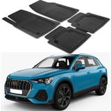 Oto Pandami Audi Q3 2018+ Uyumlu Paspas Seti PP242A1 - Siyah