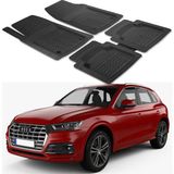 Oto Pandami Audi Q5 2016+ Uyumlu Paspas Seti PP244A1 - Siyah