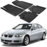 Oto Pandami Bmw 3er E90 & E91 2005-2013 Uyumlu Paspas Seti PP263A1 - Siyah