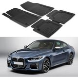 Oto Pandami Bmw 4er G22 2020+ Uyumlu Paspas Seti PP267A1 - Siyah