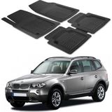 Oto Pandami Bmw X3 E83 2003-2010 Uyumlu Paspas Seti PP273A1 - Siyah