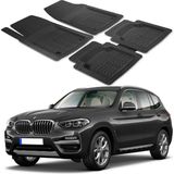 Oto Pandami Bmw X3 G01 2017+ Uyumlu Paspas Seti PP275A1 - Siyah