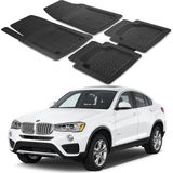 Oto Pandami Bmw X4 F26 2014-2018 Uyumlu Paspas Seti PP276A1 - Siyah