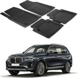 Oto Pandami Bmw X7 G07 2019 + Uyumlu Paspas Seti PP184A1 - Siyah