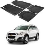Oto Pandami Chevrolet Captiva 2006 - 2014 Uyumlu Paspas Seti PP183A1 - Siyah