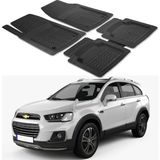 Oto Pandami Chevrolet Captiva 2015+ Uyumlu Paspas Seti PP292A1 - Siyah