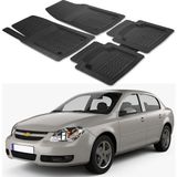 Oto Pandami Chevrolet Cobalt Sedan 2004+ Uyumlu Paspas Seti PP296A1 - Siyah