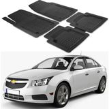 Oto Pandami Chevrolet Cruze 2011 Uyumlu Paspas Seti PP298A1 - Siyah