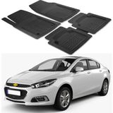 Oto Pandami Chevrolet Cruze Cn-Spec 2014+ Uyumlu Paspas Seti PP302A1 - Siyah