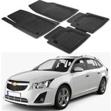 Oto Pandami Chevrolet Cruze Wagon 2012+ Uyumlu Paspas Seti PP306A1 - Siyah