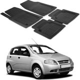 Oto Pandami Chevrolet Kalos 2005-2008 Uyumlu Paspas Seti PP314A1 - Siyah