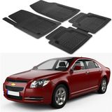 Oto Pandami Chevrolet Malibu Lt 2008+ Uyumlu Paspas Seti PP322A1 - Siyah