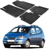 Oto Pandami Chevrolet Rezzo 2001-2011 Uyumlu Paspas Seti PP328A1 - Siyah