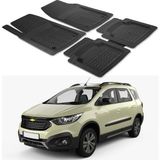 Oto Pandami Chevrolet Spin Active Hqinterior 2018 Uyumlu Paspas Seti PP329A1 - Siyah