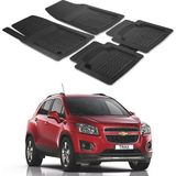 Oto Pandami Chevrolet Trax 2013+ Uyumlu Paspas Seti PP332A1 - Siyah