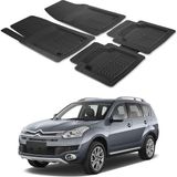 Oto Pandami Citroen C-Crosser 2007 - 2013 Uyumlu Paspas Seti PP172A1 - Siyah