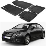 Oto Pandami Citroen C4 2008 Uyumlu Paspas Seti PP345A1 - Siyah
