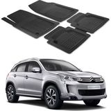 Oto Pandami Citroen C4 Aircross 2012-2017 Uyumlu Paspas Seti PP348A1 - Siyah