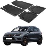 Oto Pandami Citroen Cupra Ateca 2018 + Uyumlu Paspas Seti PP171A1 - Siyah