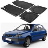 Oto Pandami Citroen Saxo 1999+ Uyumlu Paspas Seti PP369A1 - Siyah