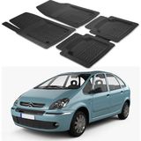 Oto Pandami Citroen Xsara 2004+ Uyumlu Paspas Seti PP372A1 - Siyah