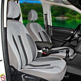Oto Pandami Citroën Berlingo 2008-2018 Uyumlu Gri Ticari Tay Tüyü Koltuk Kılıfı