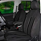 Oto Pandami Citroën Berlingo 2008-2018 Uyumlu Siyah Ticari Tay Tüyü Koltuk Kılıfı
