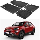Oto Pandami Fiat 500X 334 Cross 2015 Uyumlu Paspas Seti PP395A1 - Siyah